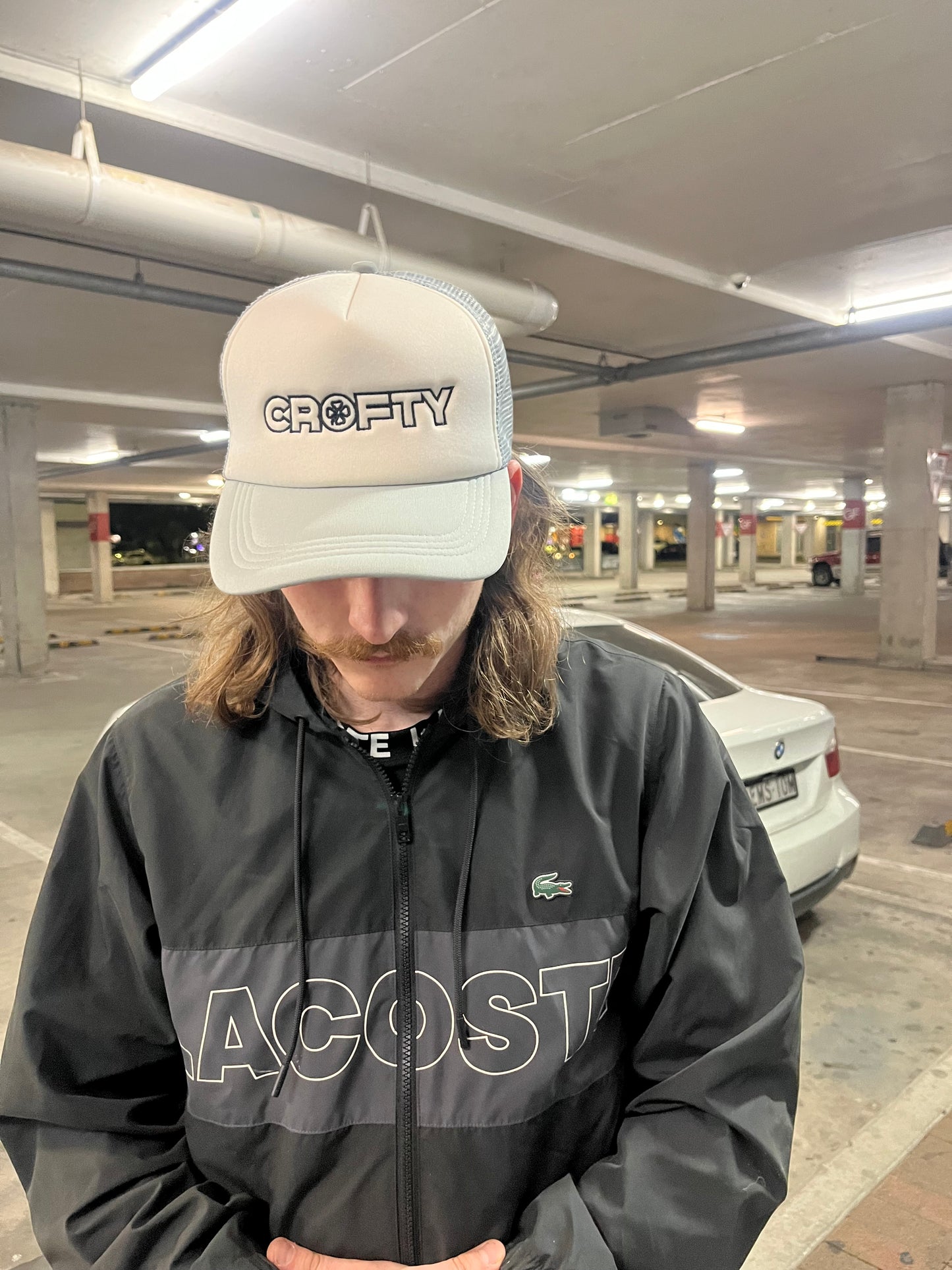 Grey Trucker Hat